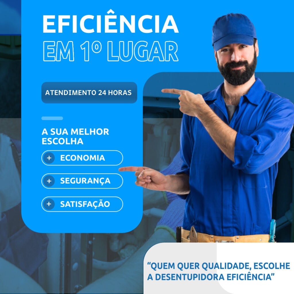 Desentupidora Eficiência